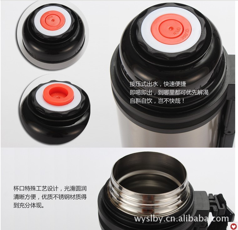 不锈钢保温壶户外便携运动双层水壶家用简约创意礼品印刷保温壶详情11
