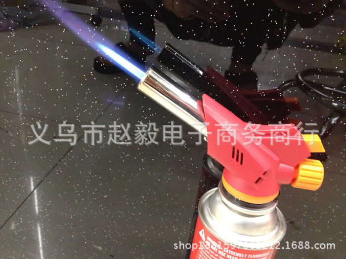 新款倒火喷火 枪喷枪焊枪便捷户外烧炭取火卡式喷枪头小型焊接焊枪详情8