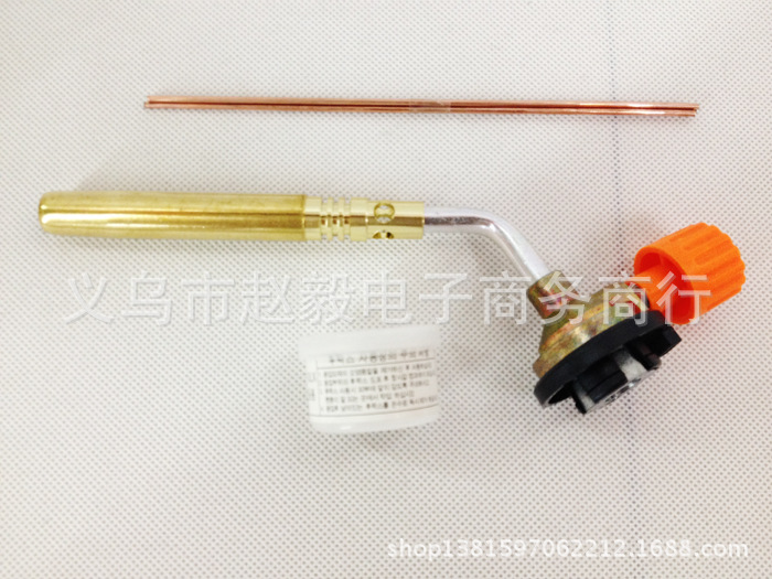 TORCH专业手动焊接空调管卡式喷火 枪烧猪毛喷灯点火器枪头详情5