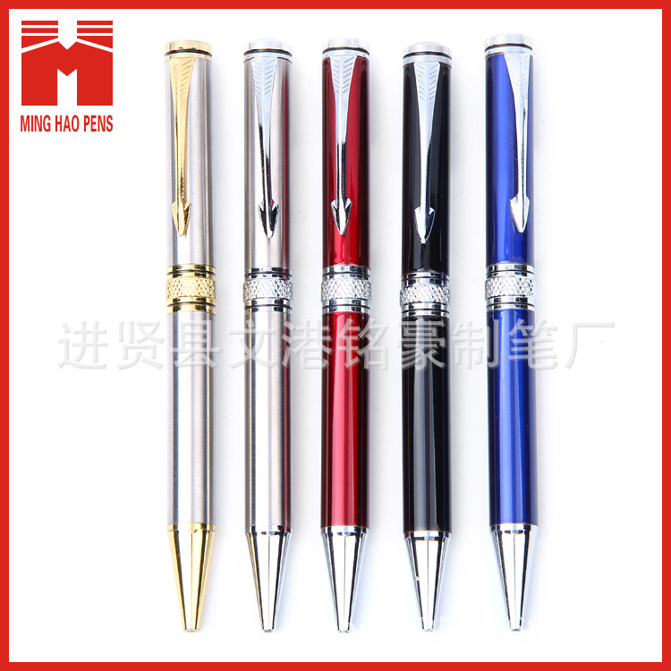 Hotel ballpoint pen factory, black ballpoint pens, ballpoint pens, metal ballpoint pens, rotating pic 10