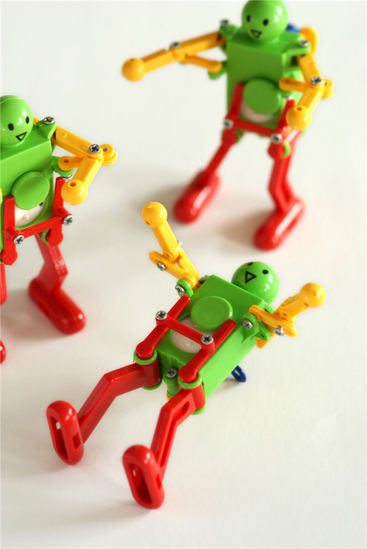 Winding dancing butt twisting robot toy, spring-wound robot dancing robot, export toy pic 14