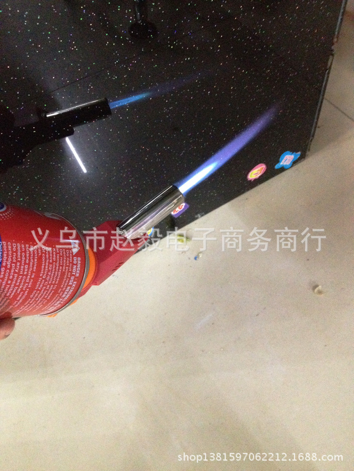 新款倒火喷火 枪喷枪焊枪便捷户外烧炭取火卡式喷枪头小型焊接焊枪详情7