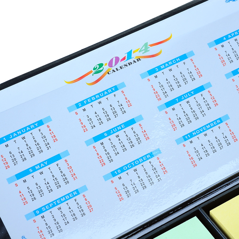 Jiuxing Stationery customizes business imitation leather boxes, sticky notes, high-end hardcover notice stickers, note-taking and printing advertisements pic 20