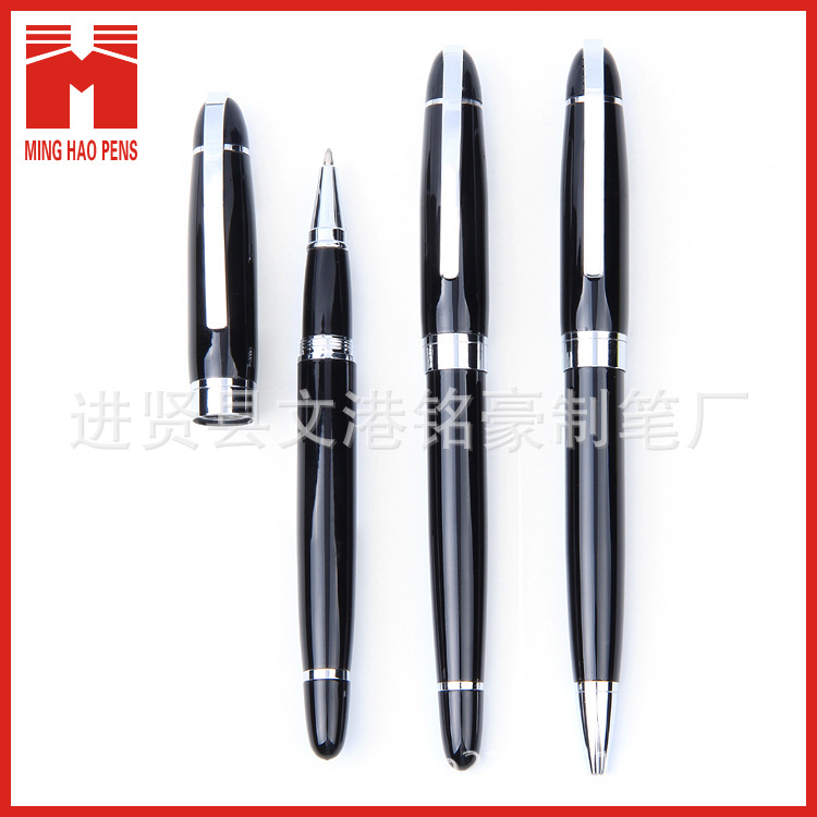 Aluminum rod press ballpoint pen, semi-metallic aluminum rod gel pen wholesale can print LOGO pic 23