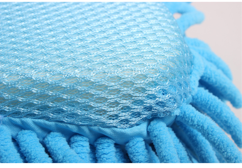 润东雪尼尔擦车块洗车海绵汽车清洁海绵块汽车清洁工具LS-415详情17