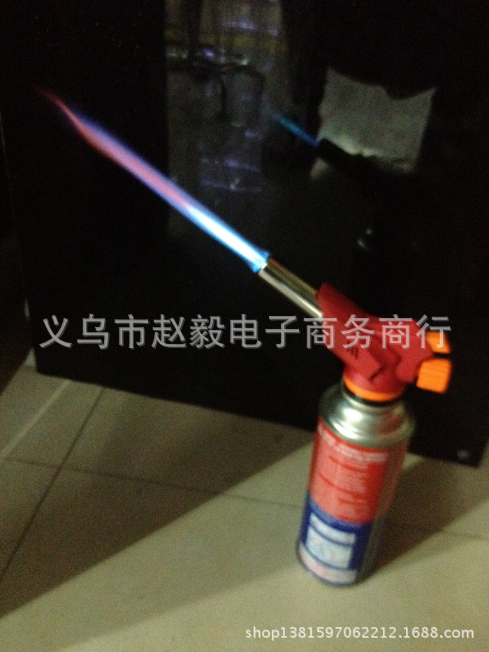 新款倒火喷火 枪喷枪焊枪便捷户外烧炭取火卡式喷枪头小型焊接焊枪详情9