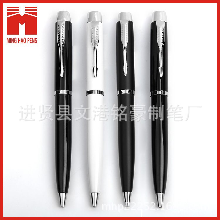 Hotel ballpoint pen factory, black ballpoint pens, ballpoint pens, metal ballpoint pens, rotating pic 8