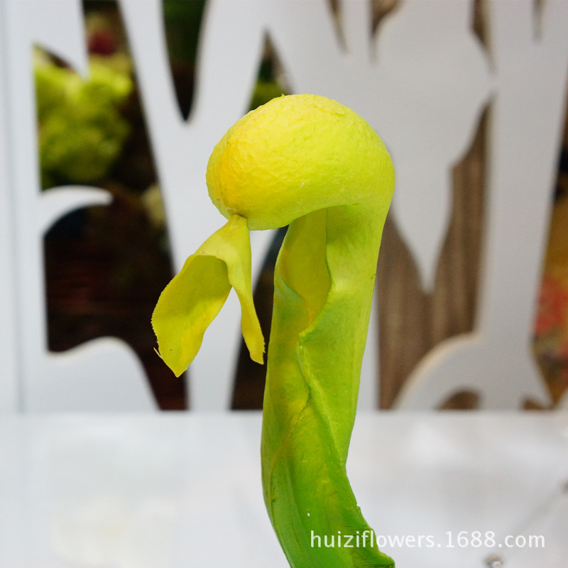 清仓特价仿真花单枝软胶蛇头莲仿真花假花批发家居婚庆装饰花国潮详情23
