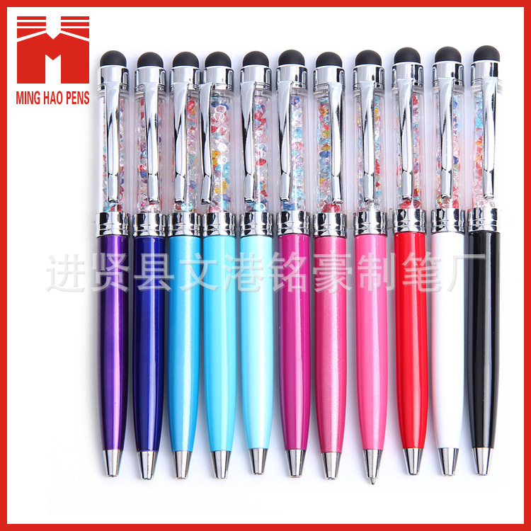 Aluminum rod press ballpoint pen, semi-metallic aluminum rod gel pen wholesale can print LOGO pic 16