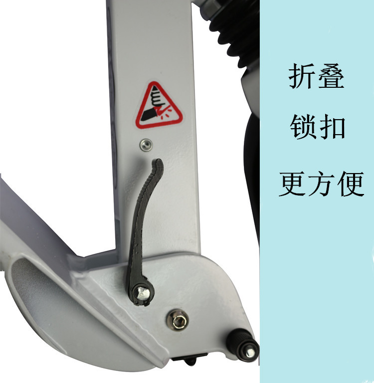 S200 large wheel all-aluminum alloy foldable scooter, two-wheel work step, campus tool, mobility vehicle for adults pic 13