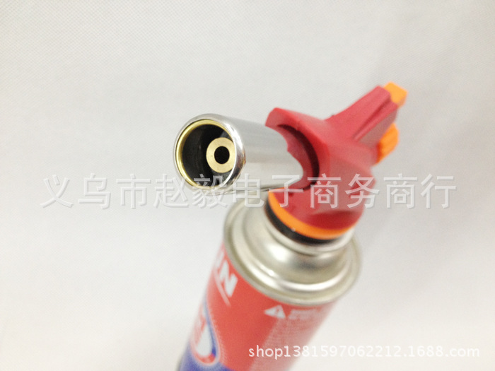 新款倒火喷火 枪喷枪焊枪便捷户外烧炭取火卡式喷枪头小型焊接焊枪详情6