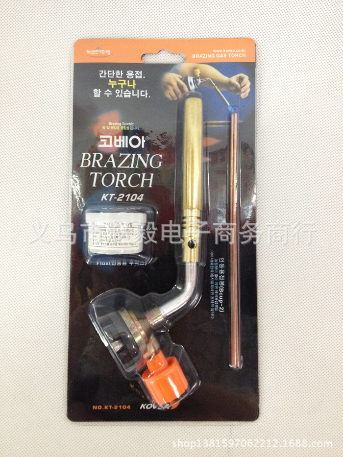 TORCH专业手动焊接空调管卡式喷火 枪烧猪毛喷灯点火器枪头详情7