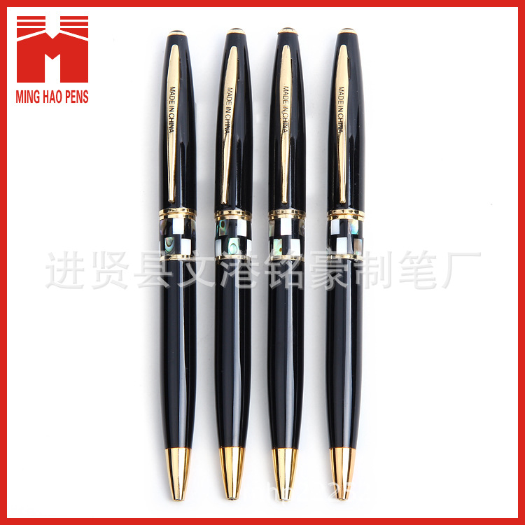 Hotel ballpoint pen factory, black ballpoint pens, ballpoint pens, metal ballpoint pens, rotating pic 20