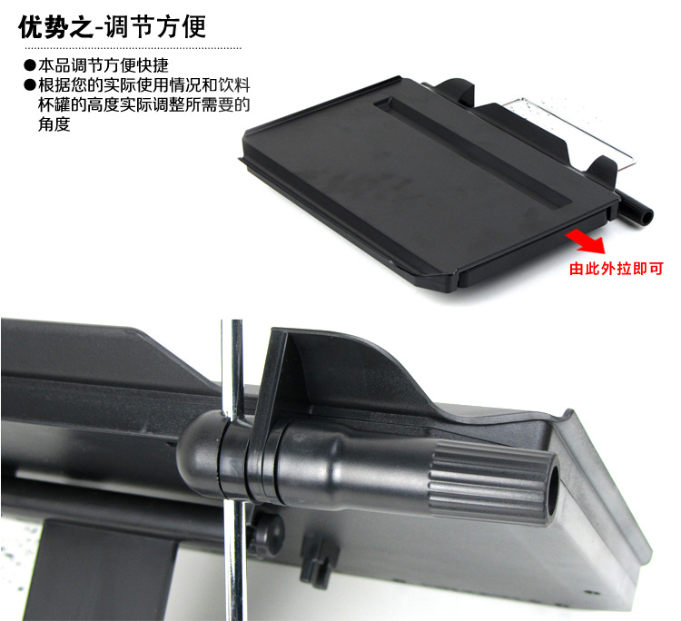舜威车载带抽屉方向盘电脑架工作桌板椅背支架置物台餐盘汽车用品详情18