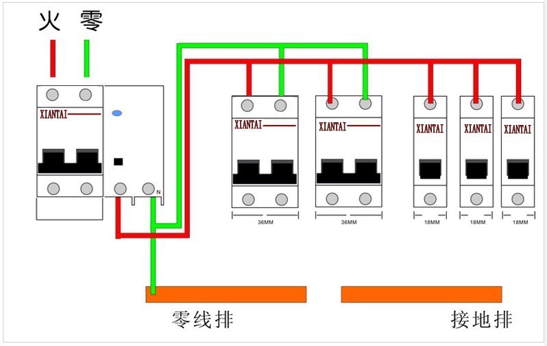 供应3P20家用小型断路器 销售XIANTAI空气开关 温州低压电气批发详情33