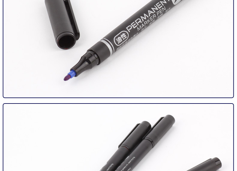 Factory direct supply Tianfeng single-head small marker pen oil-based marker pen 113 fine rod foreign trade marker pen pic 6