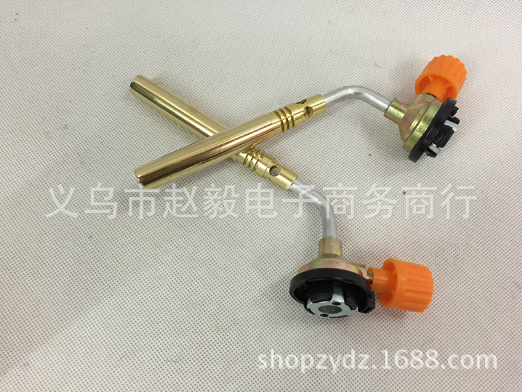 手动点火喷枪头烧猪毛卡式喷头喷枪焊枪 点火器丁烷气喷枪详情18