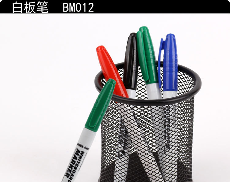 Foreign trade fine-stick whiteboard pen, small single-head whiteboard pen, Tianfeng 012 water-based erasable whiteboard marker pic 2