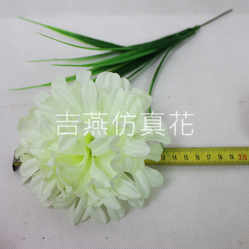 吉磐仿真花朵电子花圈材料绢花清明菊花百合仿真花大全人造花厂家详情16