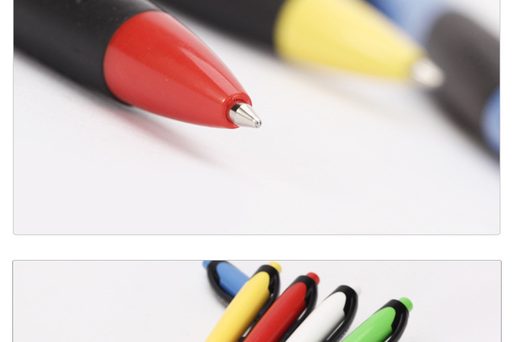 Office ballpoint pen 1.0MM press ballpoint pen plastic 527-24 Ballpoint pen pic 10