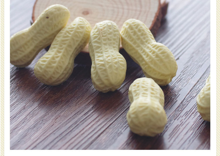 E-0000 Spoof Creative stationery, cute imitation peanut eraser, loose pencil eraser, student gifts and prizes pic 4