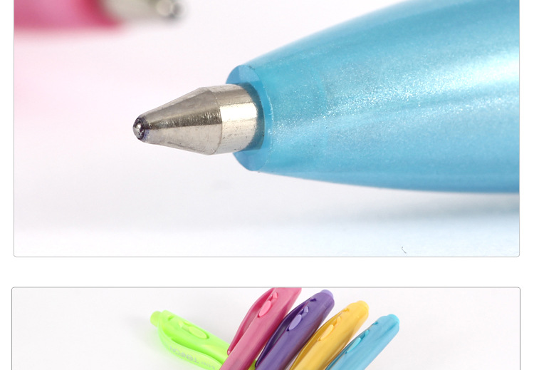 Pearlescent ballpoint pen TENFON Simple Jumping Advertising Pen 5767 fine ballpoint pen pic 8