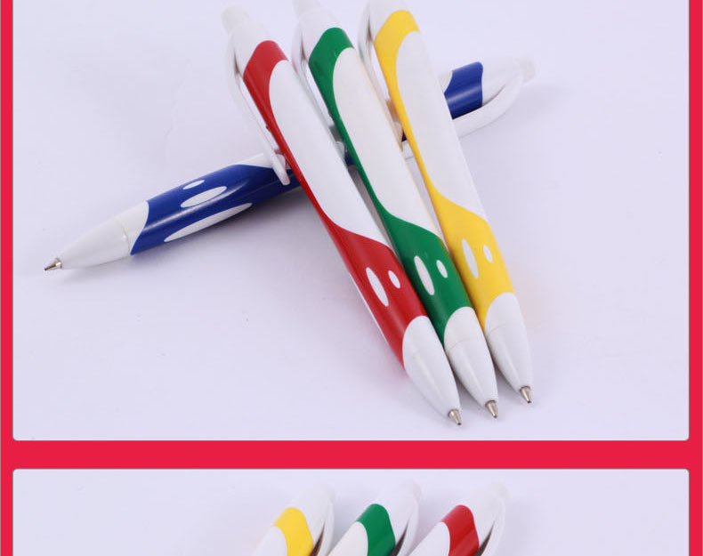 Tianfeng Advertising Ballpoint Pen 533 Foreign Trade Ballpoint Pen Two-color Rod Advertising Ballpoint Pen pic 9