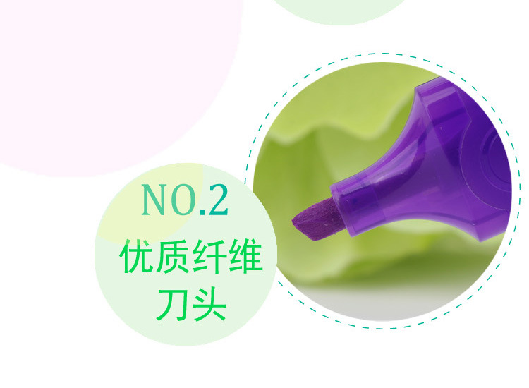 Tianfeng 2250 white shell highlighter, a flat highlighter for export pic 5
