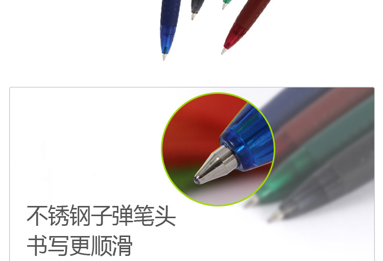 TENFON plastic transparent Ballpoint pen, foreign trade ballpoint pen advertising promotion gift Ballpoint Pen 5276 pic 5