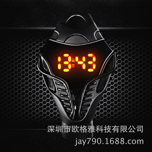 womage新款经典男士时尚方形皮带手表 圣诞节礼物速卖通热卖腕表详情1