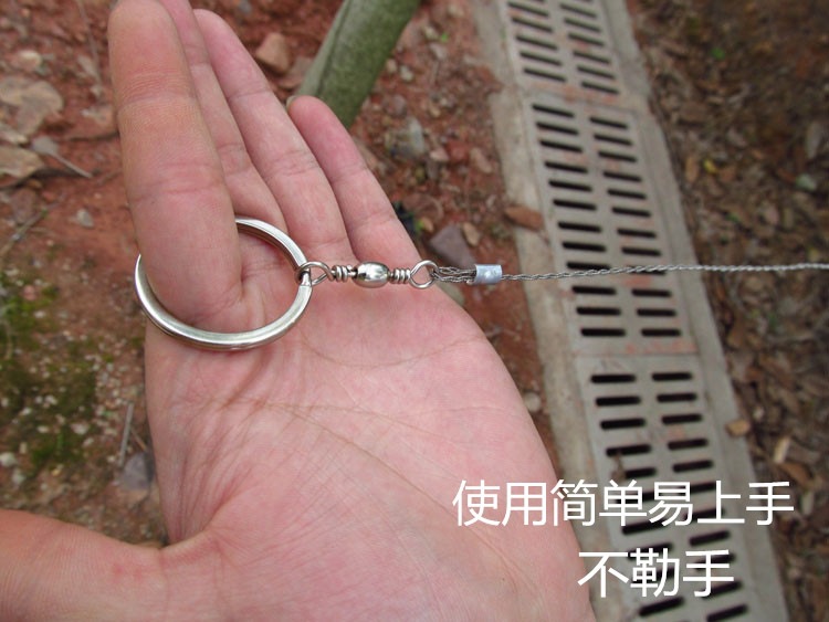 Hand-pulled wire saw, chain saw, rope saw, thread saw, survival saw, wilderness survival equipment, outdoor survival supplies pic 8