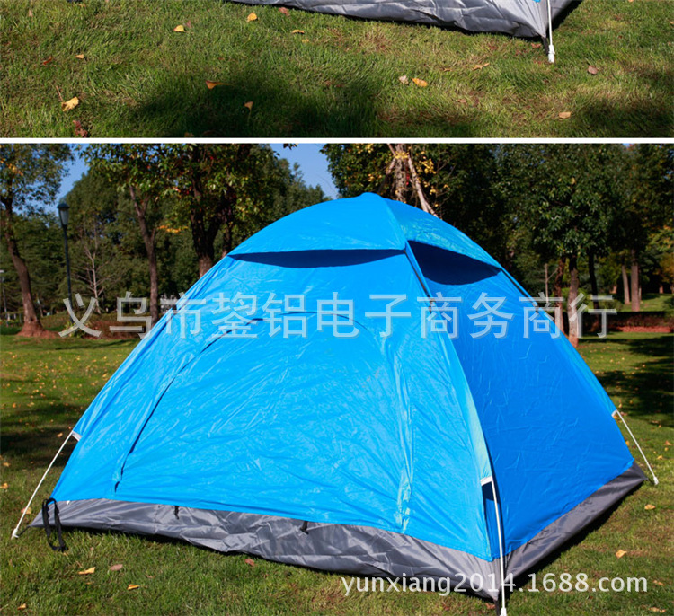 全自动户外3-4人速开帐篷沙滩野外露营钓鱼手抛速开双人帐篷印详情19