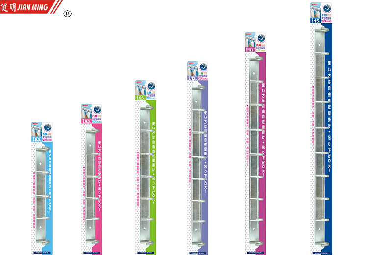 JM1023 Space aluminum coat hook, row hook, kitchen and bathroom hook, hanging rack, towel hook, bag hook, wall hook pic 10