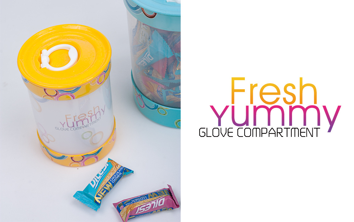 The manufacturer supplies candy transparent plastic sealed preservation cans, fashionable and environmentally friendly colored plastic sealed cans B-414 pic 25