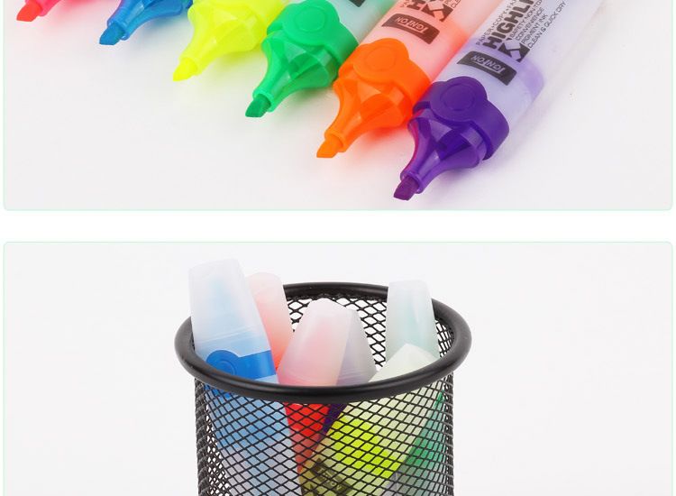 Tianfeng 2250 white shell highlighter, a flat highlighter for export pic 10