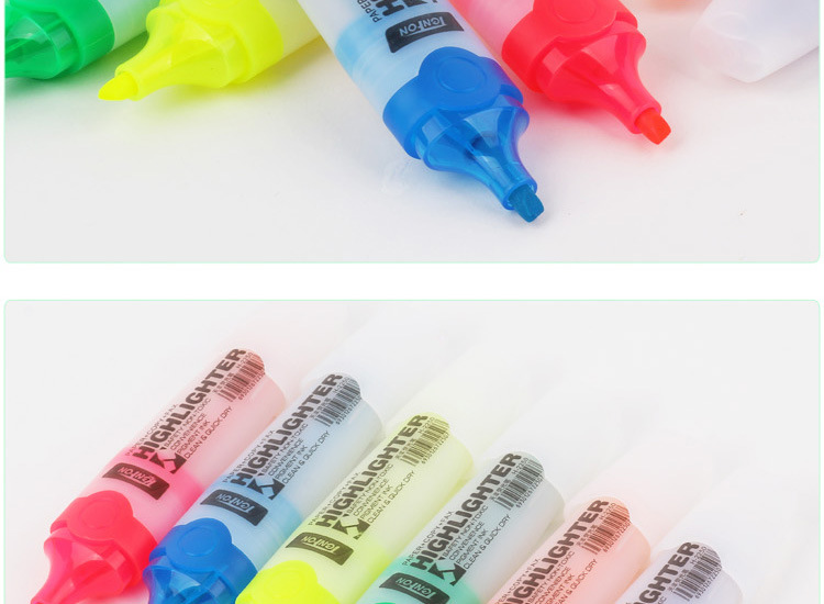 Tianfeng 2250 white shell highlighter, a flat highlighter for export pic 9