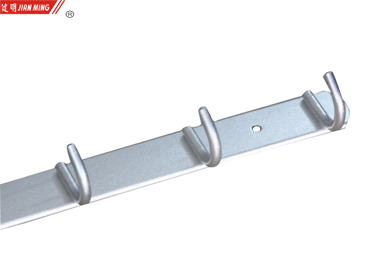 JM1023 Space aluminum coat hook, row hook, kitchen and bathroom hook, hanging rack, towel hook, bag hook, wall hook pic 7