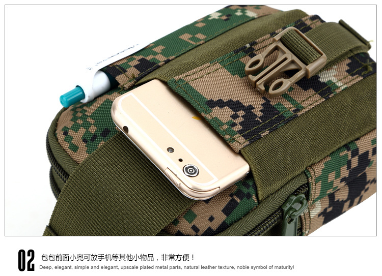 厂家批发户外运动背包旅行手机包迷你小挂包男士多用途零钱小腰包详情12