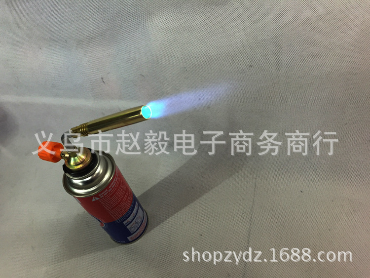 手动点火喷枪头烧猪毛卡式喷头喷枪焊枪 点火器丁烷气喷枪详情16