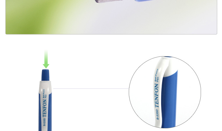 Tianfeng Office Ballpoint Pen 0.7MM plastic Ballpoint pen 48 pens per cylinder 535D Ballpoint pen wholesale pic 18
