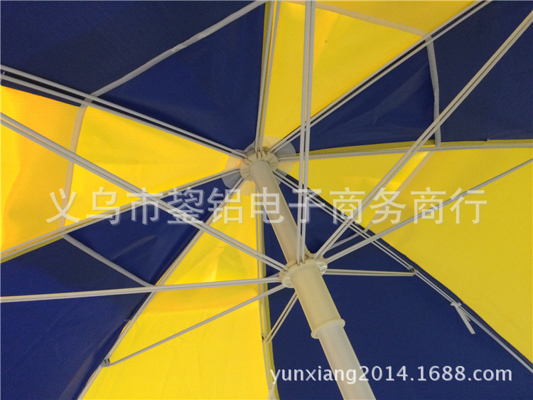 户外加厚PVC太阳伞厂家直销户外皮革伞遮阳超强防雨沙滩伞广告伞详情4