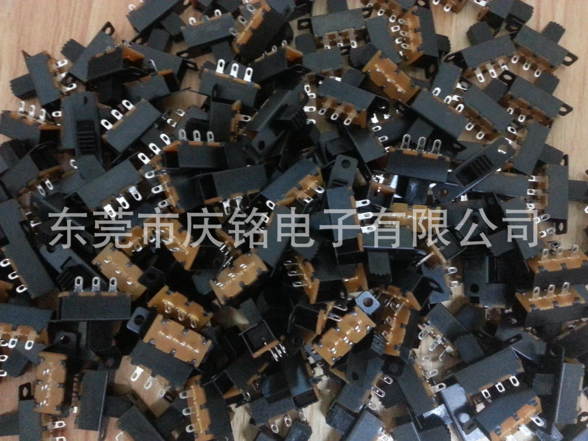 拨动开关 SS-12F32 1P2T白红黑柄波动开关玩具开关滑动开关详情5