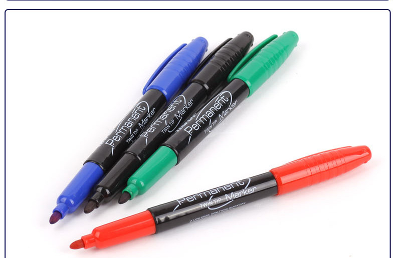Tianfeng 109 small marker pen, a popular double-headed marker pen for foreign trade, is sold directly by the manufacturer pic 6