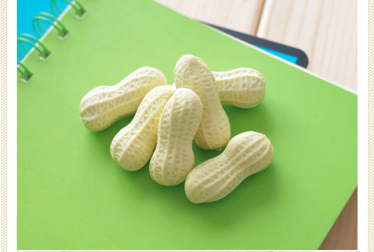 E-0000 Spoof Creative stationery, cute imitation peanut eraser, loose pencil eraser, student gifts and prizes pic 3