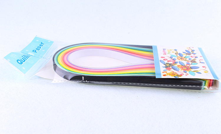 欣乐26色10mm39cm160条彩色衍纸条手工衍纸画材料包详情7