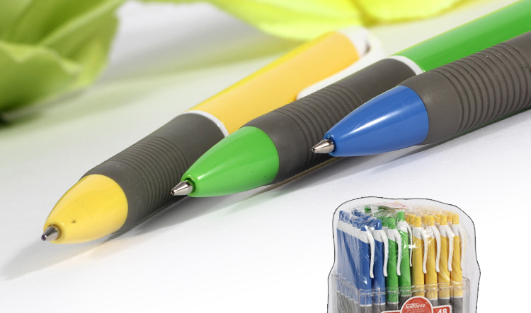 Tianfeng Office Ballpoint Pen 0.7MM plastic Ballpoint pen 48 pens per cylinder 535D Ballpoint pen wholesale pic 16