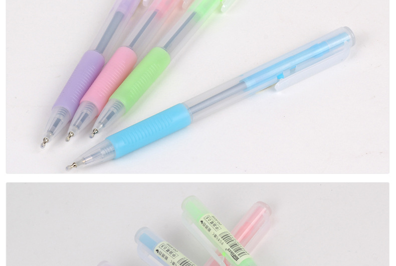 Tianfeng Oil Pen 5222 jelly color oil pen wholesale, foreign trade oil pen writes smoothly pic 9