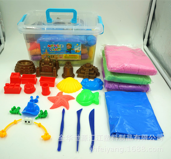直供开窗盒魔力沙城堡动力沙儿童DIY玩具太空火星沙培养动手能力详情28