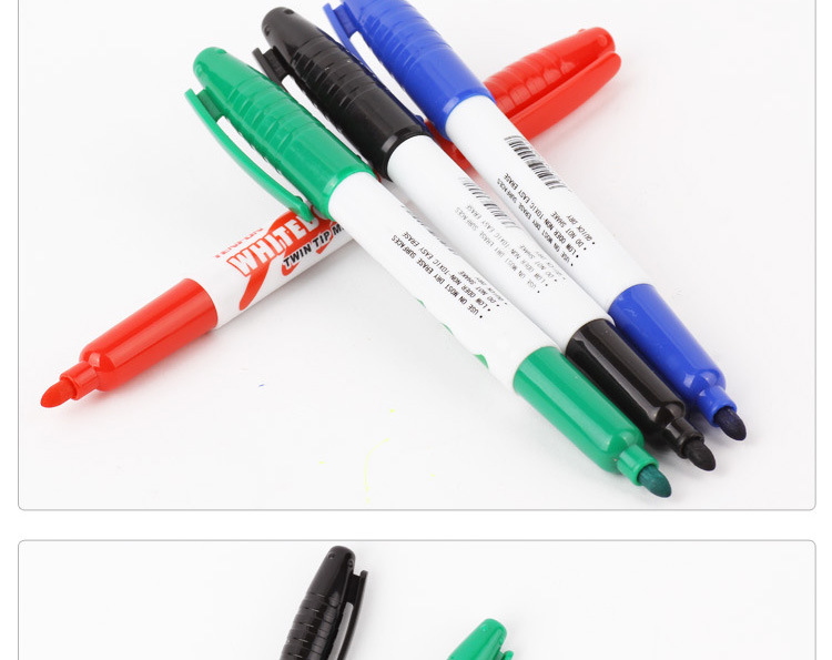 Tianfeng Double-headed whiteboard pen, small double-headed whiteboard pen 009 for foreign trade pic 9