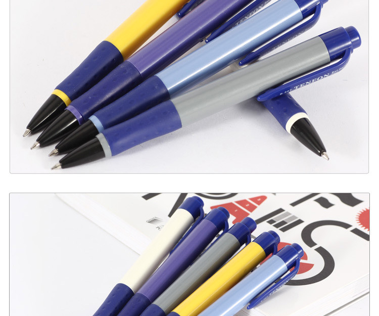 TF587 brand ballpoint pens, office ballpoint pens, plastic classic 0.7MM ballpoint pens, 24 pens per box pic 8